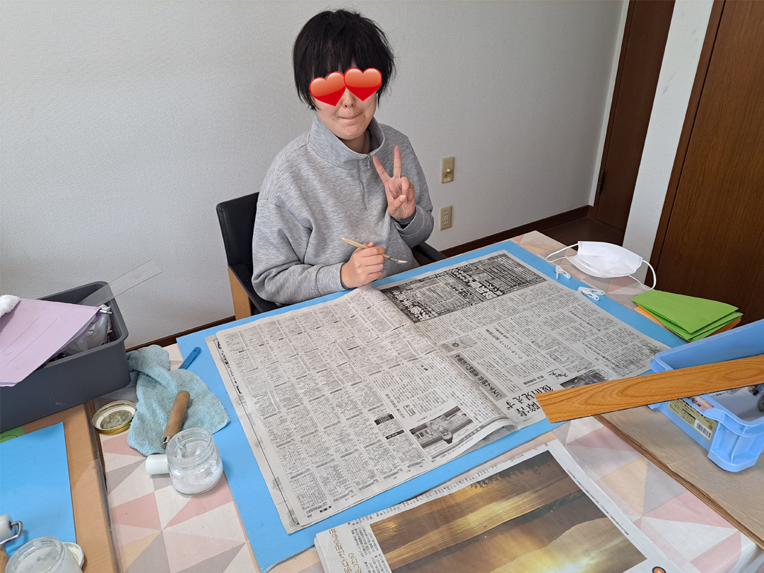 新聞エコバッグ製作